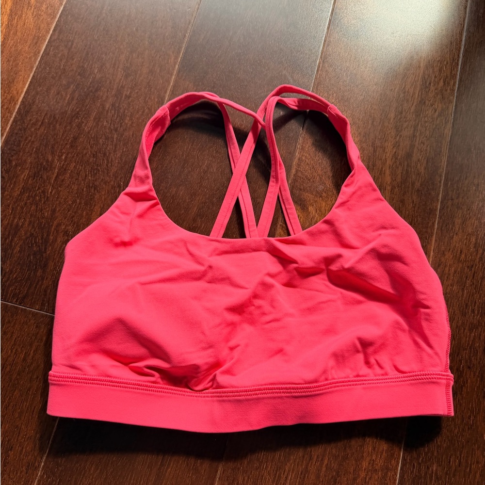 Lululemon Athletica Vibrant Pink Sports Bra